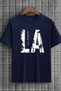 Unisex Los Angles Printed Design T-shirt