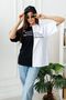 Unisex Forget Live Printed Oversize T-shirt - 4