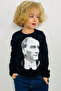 Ataturk Printed Boy's Black Long Sleeve T-Shirt Age 5-14 - 5