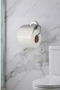 Chrome Wide Cover Toilet Napkin Holder - 5