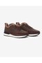 Men's Brown Genuine Leather Sports Shoes 5K1Sa18762 - 3