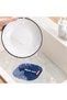 2 Pieces Sink Drain Protector with Strainer Flexible Strainer Silicone Mat - 4