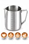 304 Steel 1000 ml Coffee Milk Frothing Pot Milk Pot Pitcher cin504