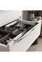Lidya Integrated Chrome 160 mm Handle, Luxury Country Kitchen Furniture Cabinet Drawer Handle - 4