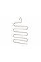 1 Piece Metal Trouser and Scarf Hanger 5 Compartment Closet Organizer - 4