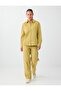Light Green 100% Cotton Corduroy Trousers with Pocket Detail - 3