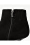 Suede Pointed Toe Mid-Heel Boots - 4