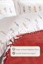 Daisy Pike Bedspread 100% Cotton with Tassels (220X240 cm) Cinnamon - 3