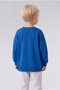 Crew Neck Printed Soft Fleece-Lined Sweatshirt for Baby Boys E9238A525AU - 3