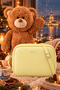 Original Women's Mini Urban Cross Shoulder Bag Soft Textured Luxury Leather Adjustable Strap Ultra Light Gift for Lover Friend Mom Small Size Daily Use Shoulder Bag |   15X20X5 cm - Yellow