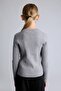 Fitted Crew Neck Knitwear Sweater for Girls E9849A825Au - 5