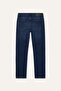 Sergio Regular Fit Normal Waist Pipe Leg Jean Trousers W7086Az24Au - 4