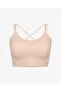 Laser Cut Seamless Cross Strap Ghost Bra Skin - 2