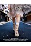 Women's Japanese Korean Style Transparent Socks with Sunflower Pattern