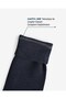 Men's Premium Wool Bamboo Socks Black - 4