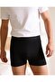 Men's Loose Fit 2-Pack Boxer Black Gray - 3