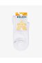 Unisex Stitch-Free Sole Towel Short Sports Socks White - 5