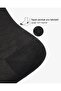 Men's Premium Roll Top Elasticless Seamless Bamboo Socks Black - 6
