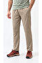 Men's Brown Relaxed Fit Sports Pants