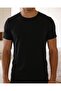Men's Premium Micromodal Crew Neck Undershirt Black