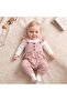Baby Girl Bow Patterned Jumpsuit