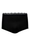 Women's Lace 3-Piece High Waist Panties Black Gray Red - 3