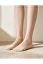 Women's Premium Laser Cut Ballerina Socks Tan - 2