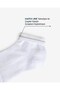 Unisex Stitch-Free Sole Towel Short Sports Socks White - 2