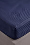 Premium Vertical Striped Satin Duvet Cover Set - 2
