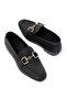 Zri̇n-303 Black Buckle Accessory Casual Women's Ballerinas - 2