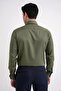 Slim Fit 100% Cotton Non Iron Fabric Khaki Shirt Gk 734 - 7