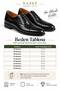 Men's Genuine Leather Lace-Up Neolite Sole Black Classic Shoes - 7