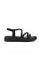 Zri̇n3-841 Premium Black Wedge Heel Women's Sandals - 3