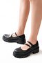 Zri̇n-868-756 Premium Black Orthopedic High-Sole Loafer - 2