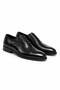 Men's Genuine Leather Lace-Up Neolite Sole Black Classic Shoes
