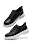 Zrk-703 Premium High Quality Black and White Elastic Casual Men's Classic Shoes - 4