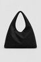 Suede Textured Zippered Women's Bag Lora