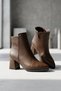 Timma Brown (5 cm Heels) Daily Use Women's Boots - 2