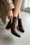 Timma Brown (5 cm Heels) Daily Use Women's Boots - 5