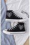 Heart Spider Web Printed Convers Unisex High-Top Lace-Up Sneaker Daily Comfortable Shoes