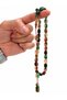 Certified • Single Piece Production • 7×10 mm Capsule Cut • German Faturan Amber Prayer Beads That Have Started to Take on Color • High-End Master Craftsmanship - 8