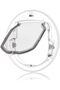 Toddy Cat Door with 4-Way Lock (Compatible with Single and Double Glass Surfaces)