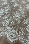 Off-White Lez Lace Veil Lace Wedding Dress Lace Width 1.5 m Length 1 Meter (Orders over 1 m Are Shipped in Pieces)