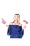 30 Pieces Boy or Girl Baby Photo Booth Props Gender Reveal Baby Shower Birthday Party Supplies - 5