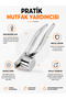 Stainless Steel Garlic Crusher Press Garlic Grater with Ergonomic Handle Kitchen Gadget - 4