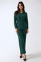 Wrap-Around Shirt Collar Buttoned Bottom Top Suit Suitable for Hijab 2XL 6XL - 2