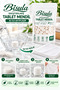 Compressed Tablet Wipes 400 Pieces Water-Activated Natural Chemical-Free Practical Wet Wipes Alternative - 2