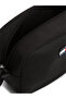 Women's Logo Printed Black Bag with Adjustable Shoulder Strap and Logo Label - 8