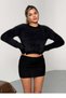 Bearded Knitwear Sweater — Black