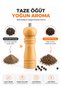 Bamboo Wood Manual Spice Grinder |   Ceramic Grinding Mechanism Pepper, Rock Salt, and Grain Spice Grinder 16 cm - 3